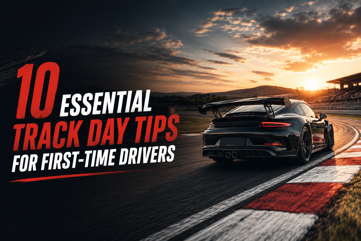 10 Essential Track Day Tips for First-Time Drivers