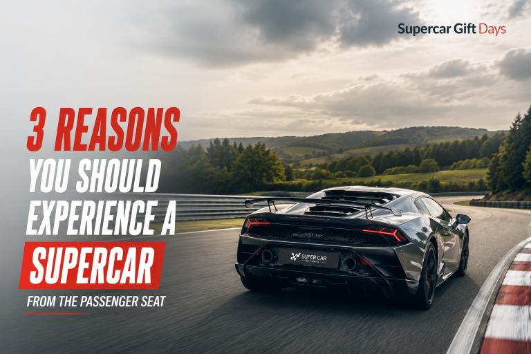 3 Reasons You Should Experience a Supercar from the Passenger Seat