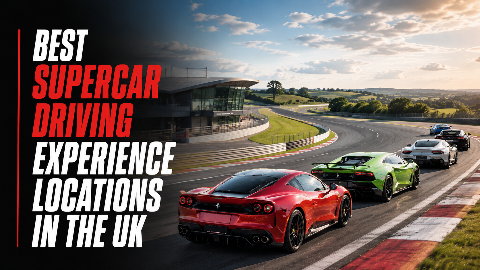 Book a supercar driving experience gift today