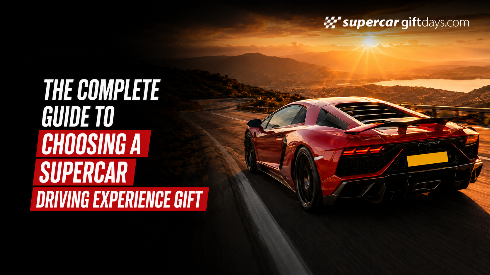 The Complete Guide to Choosing a Supercar Driving Experience Gift