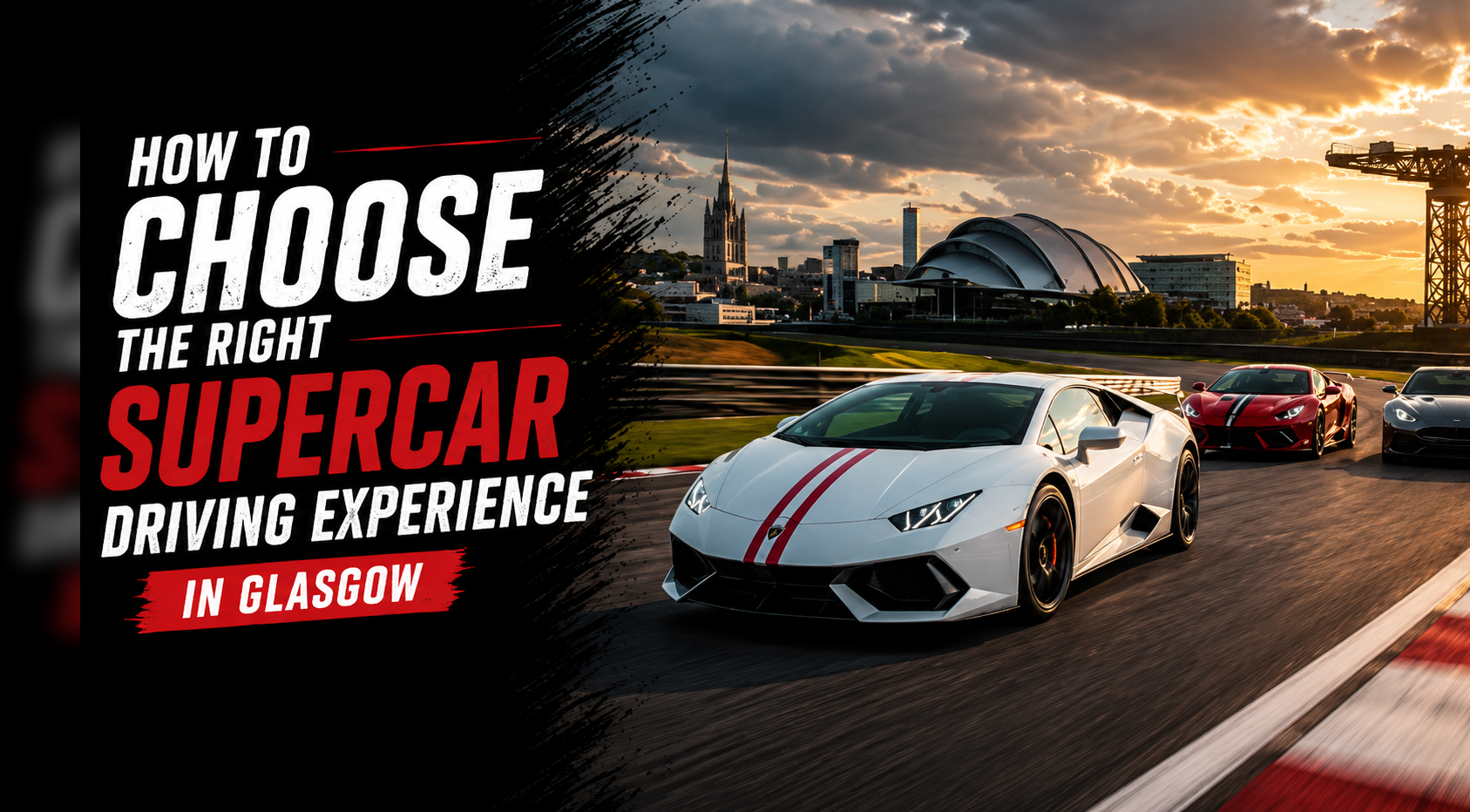supercar driving experience in Glasgow