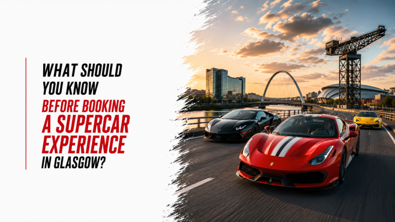 Book a Supercar Experience in Glasgow