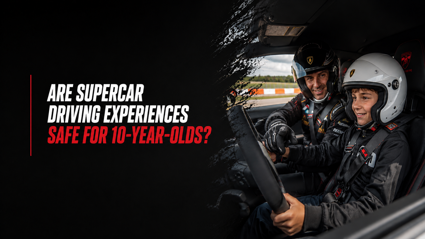 supercar driving experience for 10 year olds