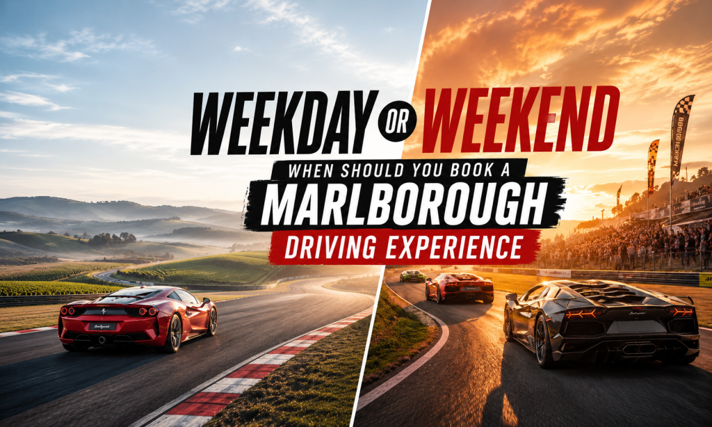 Weekday or Weekend: When Should You Book a Marlborough Driving Experience
