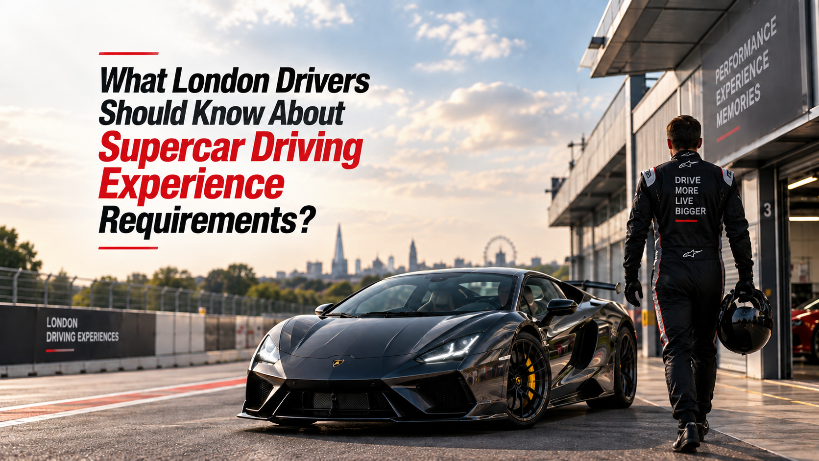 Supercar Driving Experience Requirements