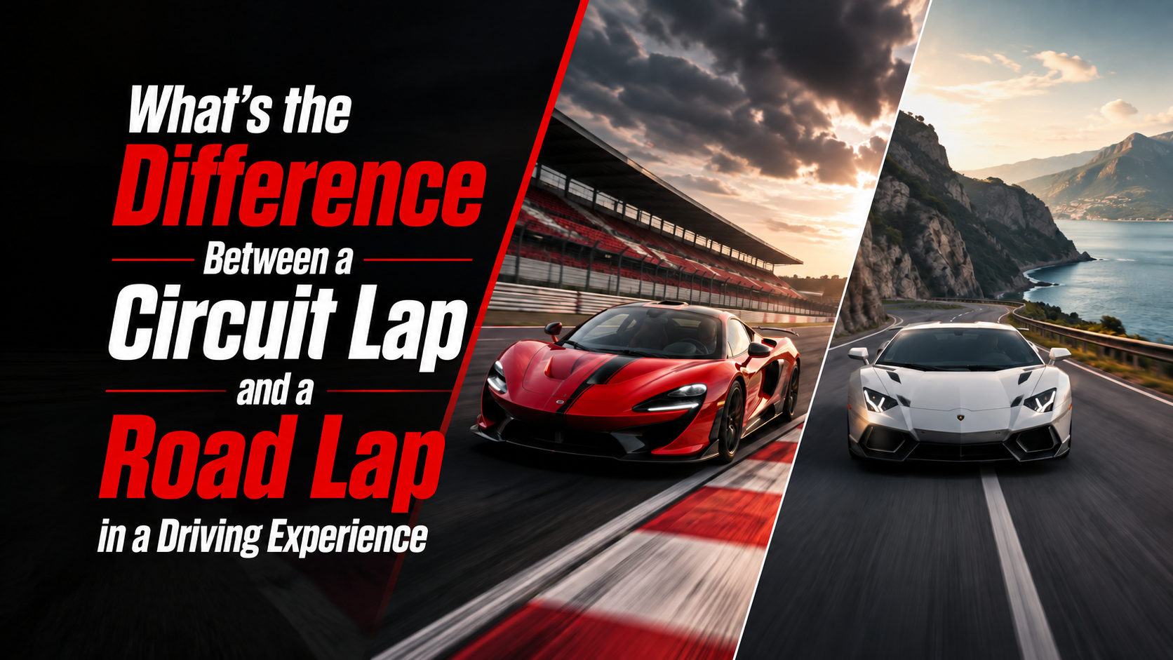 circuit lap vs road lap